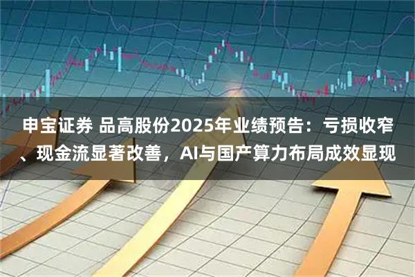 申宝证券 品高股份2025年业绩预告：亏损收窄、现金流显著改善，AI与国产算力布局成效显现