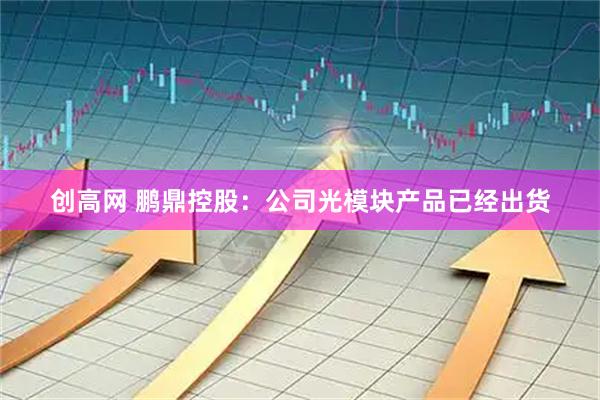 创高网 鹏鼎控股：公司光模块产品已经出货